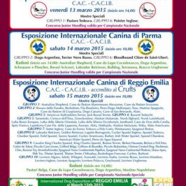 Mostra Canina Reggio Emilia